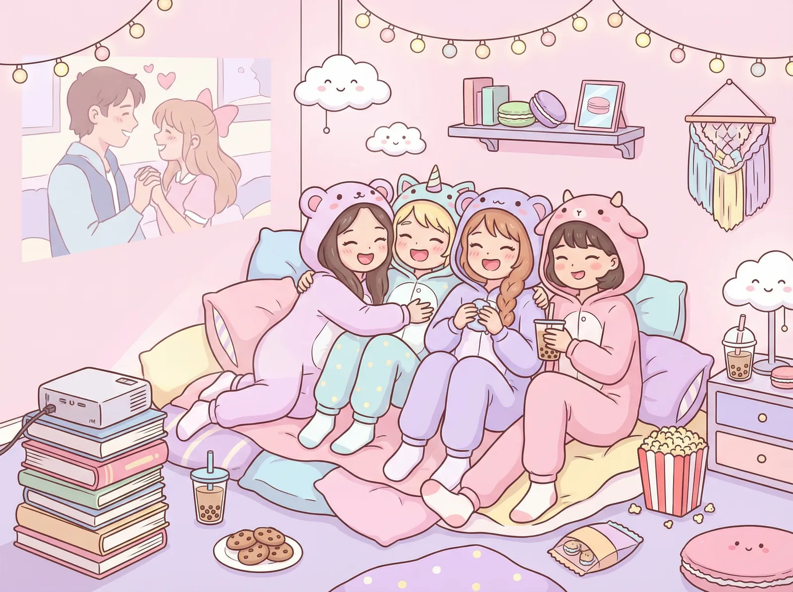 糖心vlog 短剧闺蜜甜心派对 - 四个女孩的友情故事